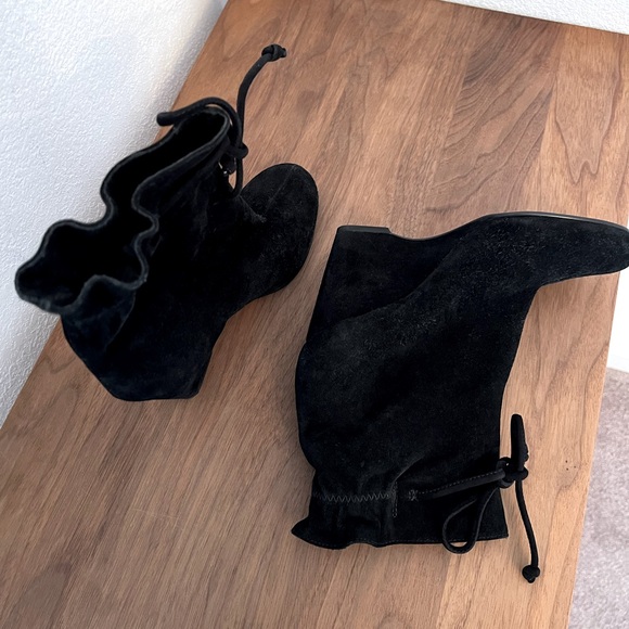 vintage Kate Spade suede platform booties - Picture 6 of 7